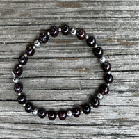 Garnet Energy Bracelet