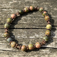 Unakite Energy Bracelet