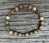 Unakite Energy Bracelet